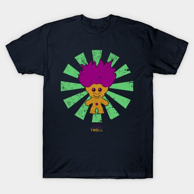 Troll Doll Retro Japanese T-Shirt by Nova5